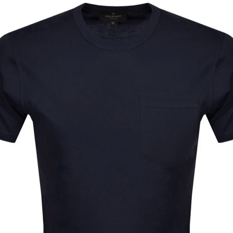 Alternative Image for ProductBelstaff Pocket Short Sleeve T Shirt Navy2